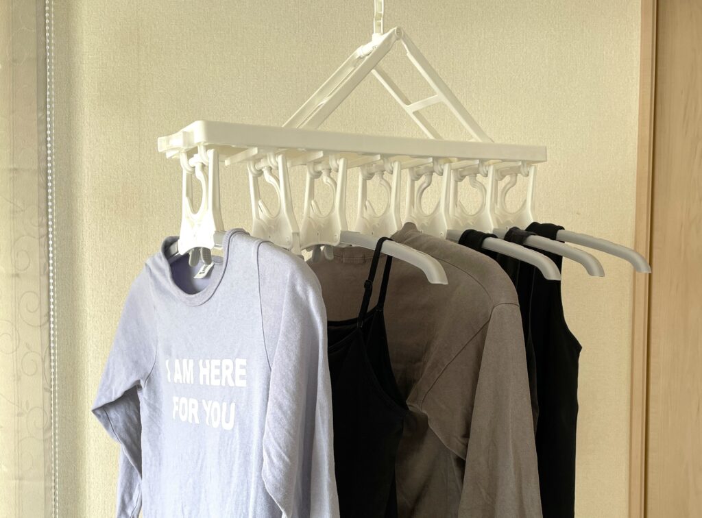 7連ハンガーラック