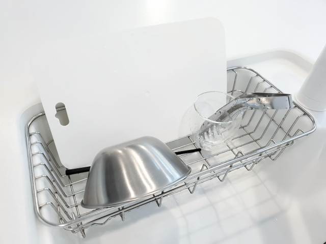 きれいに洗ったまな板